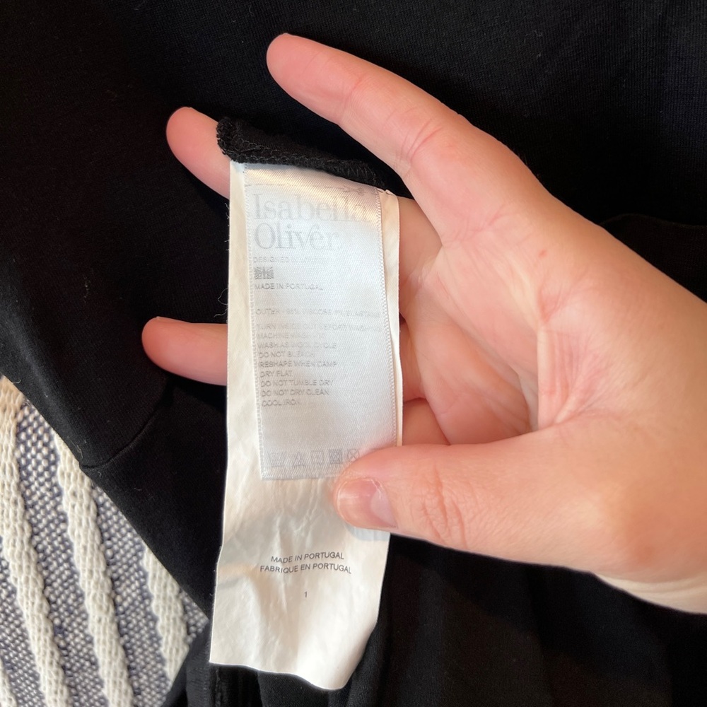 Isabella Oliver maternity performance wrap nursing dress size 1 - Picture 3 of 11